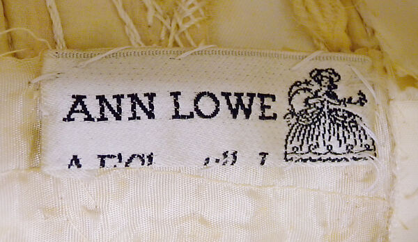 Wedding dress, Ann Lowe (American, Clayton, Alabama ca. 1898–1981 Queens, New York), cellulose acetate, American