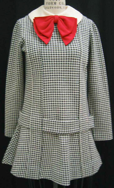 Ensemble, Rudi Gernreich (American (born Austria), Vienna 1922–1985 Los Angeles, California) (a–d), (a–f) wool; (g,h) leather, metal, plastic (vinyl), American