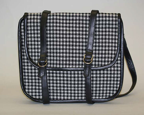 Ensemble, Rudi Gernreich (American (born Austria), Vienna 1922–1985 Los Angeles, California) (a–d), (a–f) wool; (g,h) leather, metal, plastic (vinyl), American