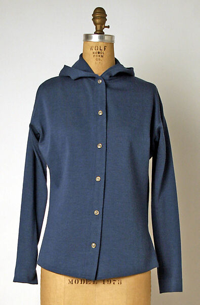 Ensemble, (a–c) Bonnie Cashin (American, Oakland, California 1908–2000 New York), (a) cotton; (b, c) wool; (d, e) leather; (f, g) nylon, American