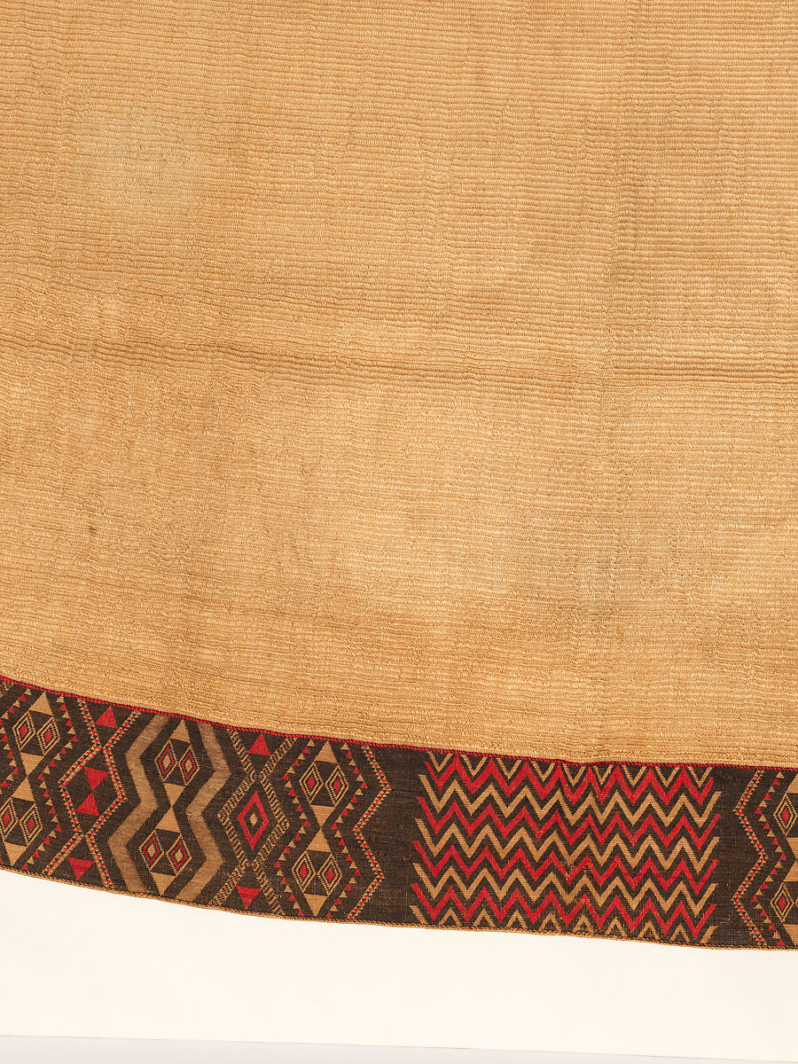 Kaitaka aronui (cloak), Māori artist, Flax (harakeke, Phormium tenax), wool, Maori people