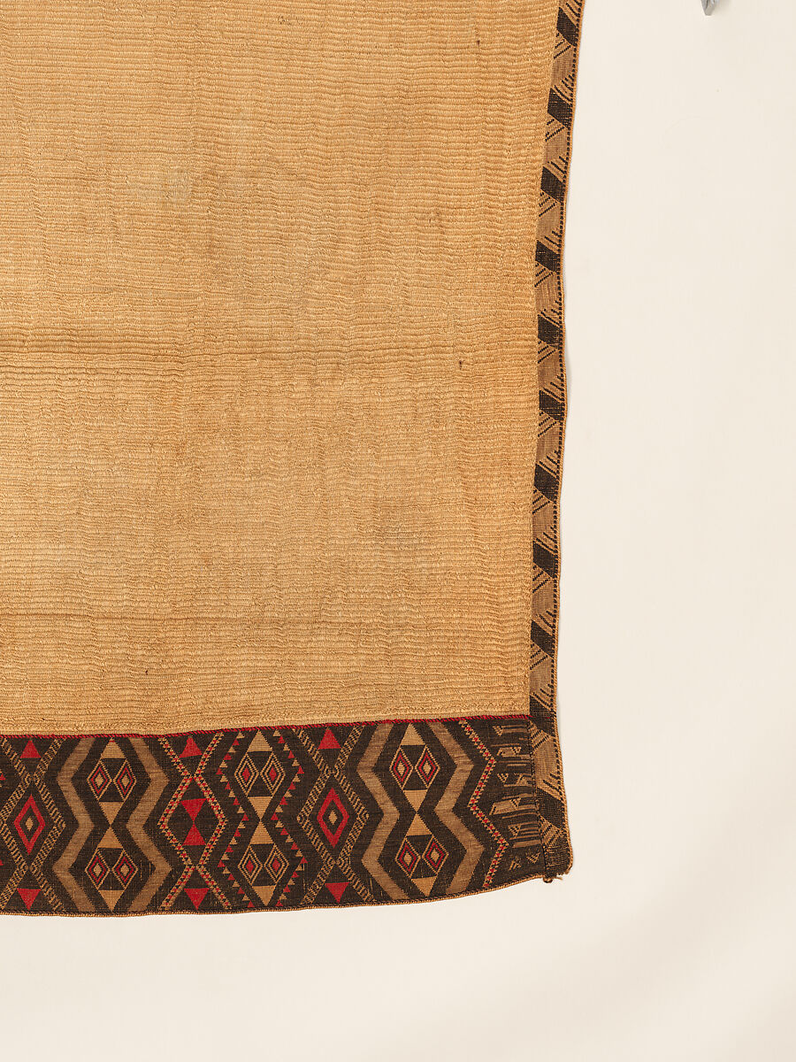 Kaitaka aronui (cloak), Māori artist, Flax (harakeke, Phormium tenax), wool, Maori people