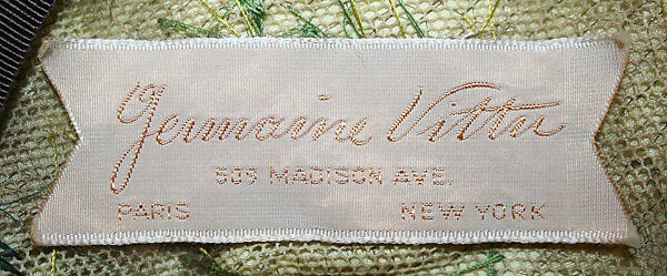 Hat, Germaine Vittu (American), silk, American