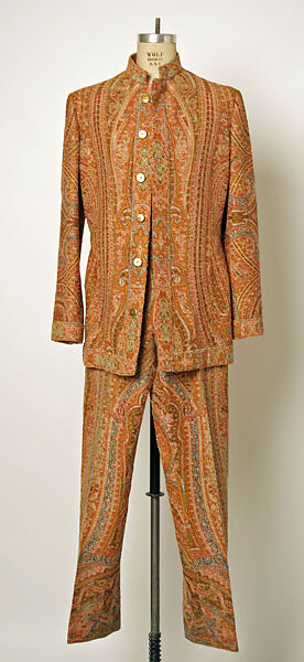 Lounge suit, Valerian Stux-Rybar, wool, Italian