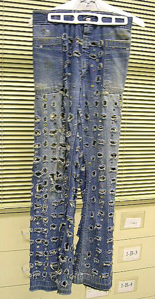 Jeans, Seafarer Dungaree (American), cotton, metal, American