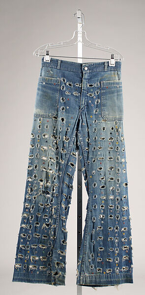 Jeans, Seafarer Dungaree (American), cotton, metal, American