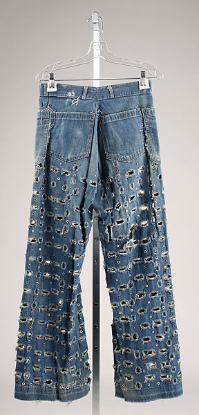 Jeans, Seafarer Dungaree (American), cotton, metal, American