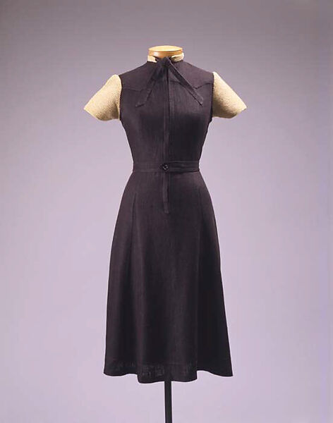 Dress, Clare Potter (American, 1892–1974), linen, American