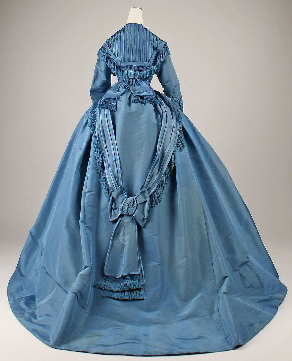 Dress, Depret (French), silk, French