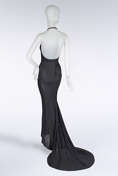 Dress, Azzedine Alaïa (French (born Tunisia), Tunis 1935–2017 Paris), acetate, metal, French