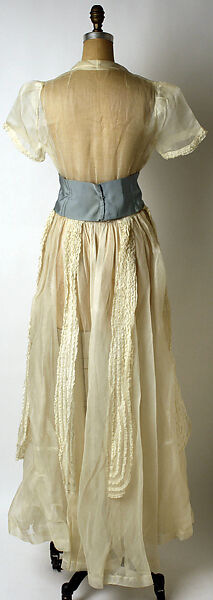Dinner dress, Hattie Carnegie (American (born Austria), Vienna 1889–1956 New York), cotton, silk, American