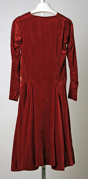Skating dress, Hattie Carnegie (American (born Austria), Vienna 1889–1956 New York), silk, metal, American