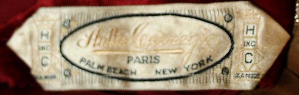 Skating dress, Hattie Carnegie (American (born Austria), Vienna 1889–1956 New York), silk, metal, American