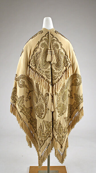 Opera cloak, Lord &amp; Taylor (American, founded 1826), silk, American