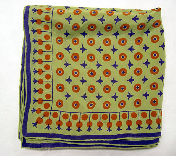 Ensemble, Vera Maxwell (American, 1901–1995), (a-c) wool
(d) silk
(e, f) leather, American