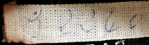 "Red Dahlia", House of Dior (French, founded 1946), (a–d) silk; (e) straw, French