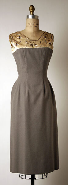 Cocktail ensemble, Anne Fogarty (American, Pittsburgh, Pennsylvania 1919–1980 New York), wool, silk, American