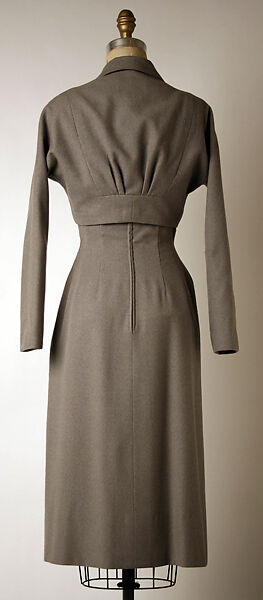 Cocktail ensemble, Anne Fogarty (American, Pittsburgh, Pennsylvania 1919–1980 New York), wool, silk, American