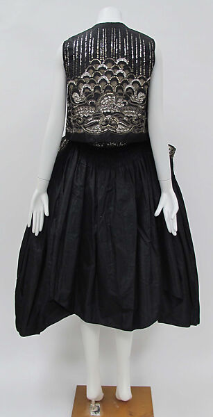 "Ko.I.Noor", House of Lanvin (French, founded 1889), silk, metal
b) silk, metal, French