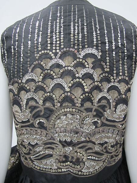 "Ko.I.Noor", House of Lanvin (French, founded 1889), silk, metal
b) silk, metal, French