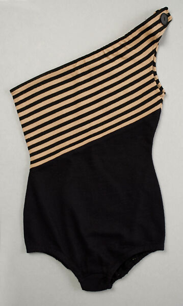 Bathing suit, Tom Brigance (American, 1910–1990), orlon, cotton, American