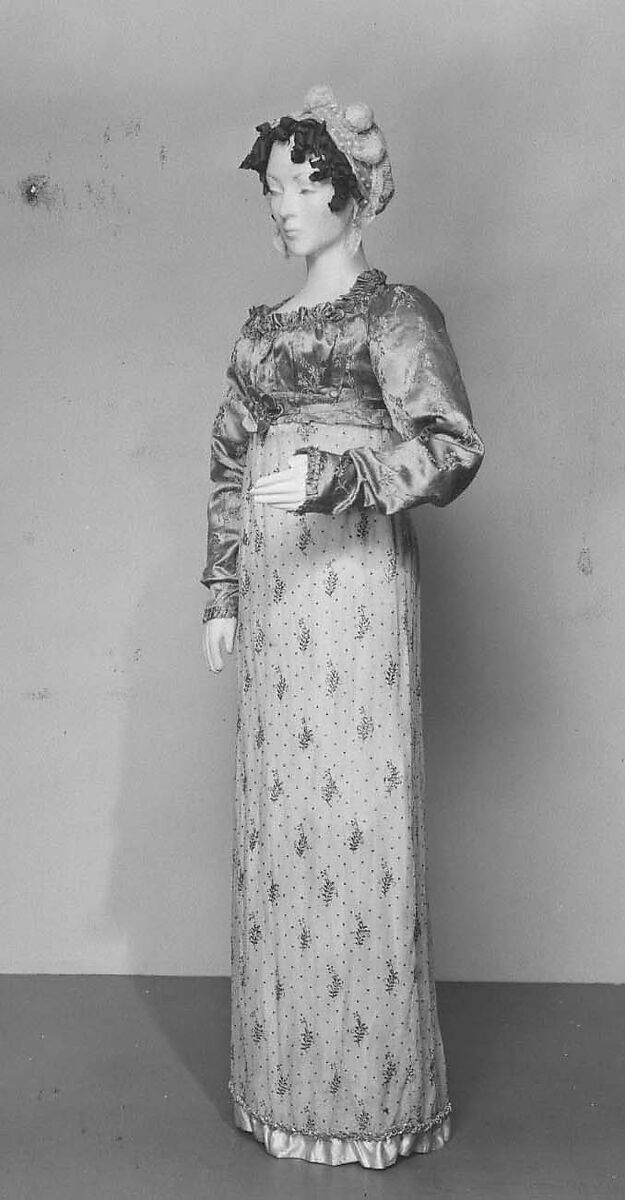 Dress, cotton, French