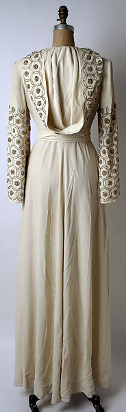 Wedding dress, Traina-Norell (American, founded 1941), silk, American
