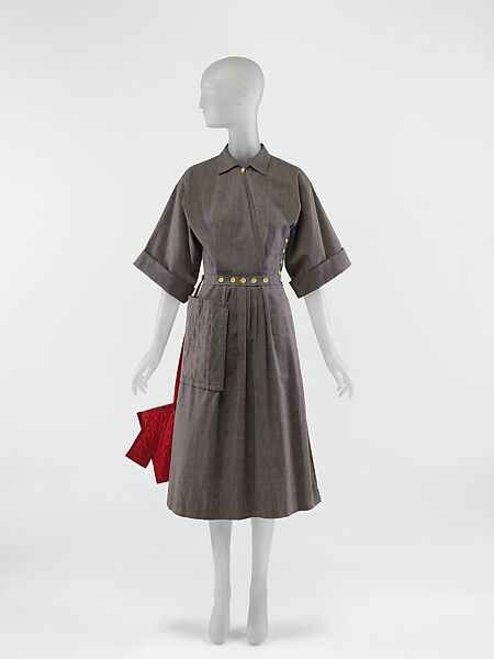 "Pop-over", Claire McCardell (American, 1905–1958), cotton, American