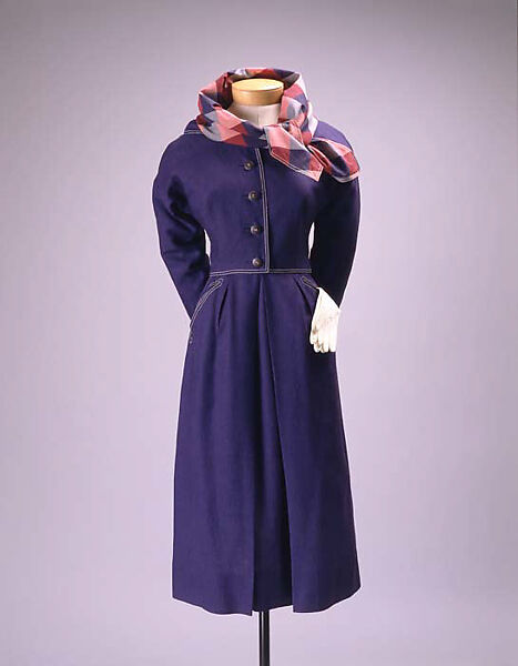 Suit, Claire McCardell  American, linen, cotton, American