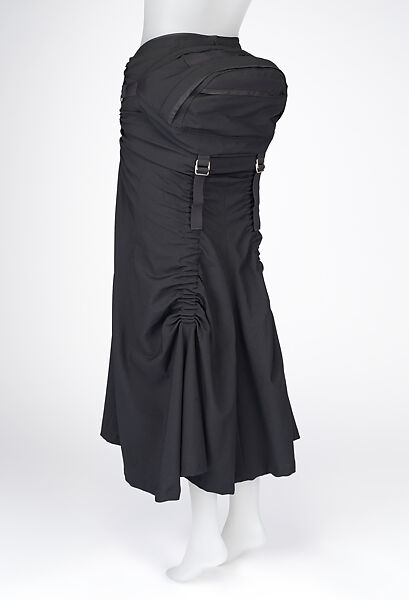 Skirt, Junya Watanabe (Japanese, born 1961), nylon, wool, metal, plastic, Japanese
