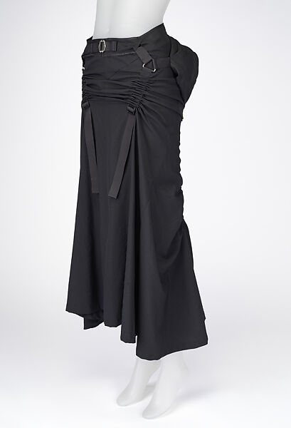 Skirt, Junya Watanabe (Japanese, born 1961), nylon, wool, metal, plastic, Japanese