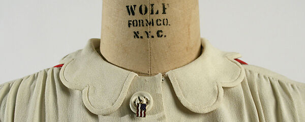 Afternoon dress, silk, American