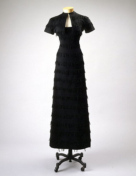 Dinner suit, Claire McCardell (American, 1905–1958), wool, angora, American 
