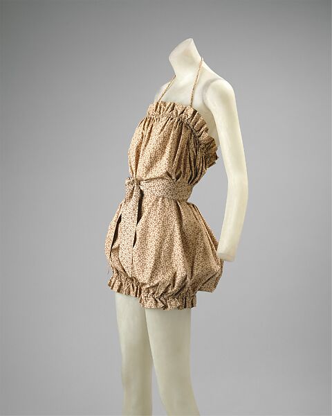 Playsuit, Claire McCardell (American, 1905–1958), cotton, American 