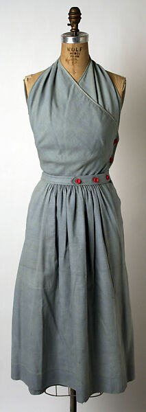 Sundress, Claire McCardell (American, 1905–1958), cotton, American