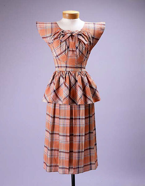 Dress, Claire McCardell  American, cotton, American