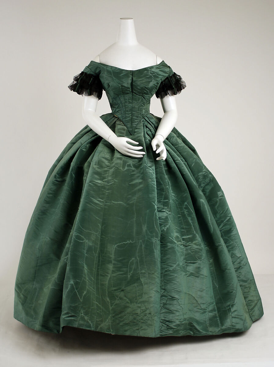 Ensemble, silk, American