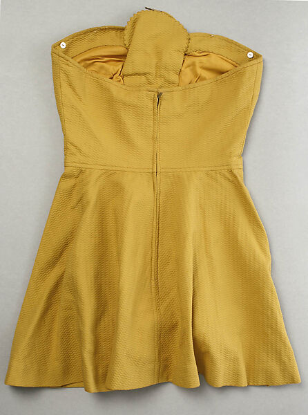 Bathing suit, Tom Brigance (American, 1910–1990), cotton, rayon, American