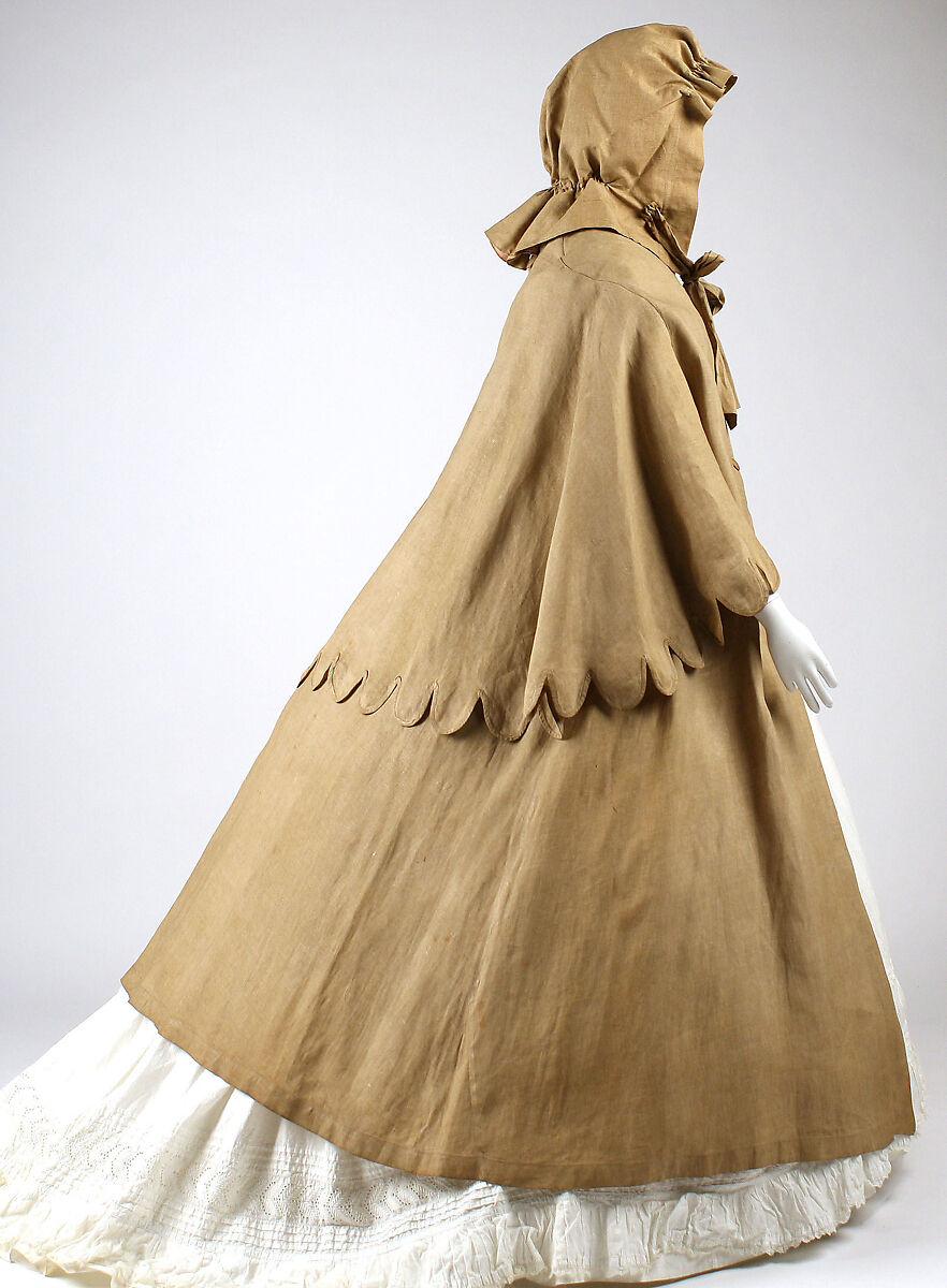 Duster, linen, American