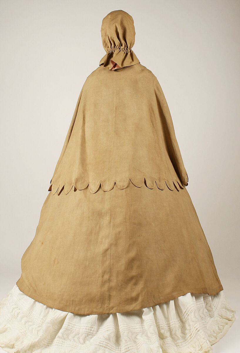 Duster, linen, American