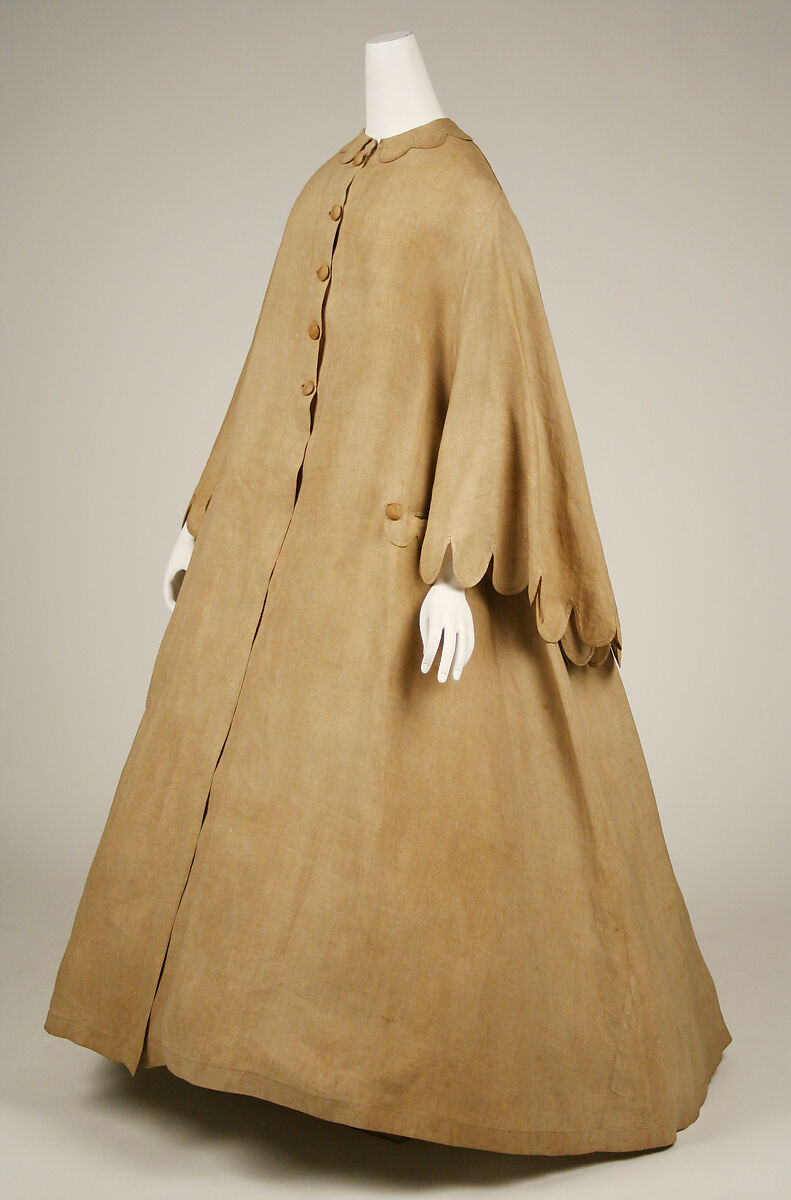 Duster, linen, American