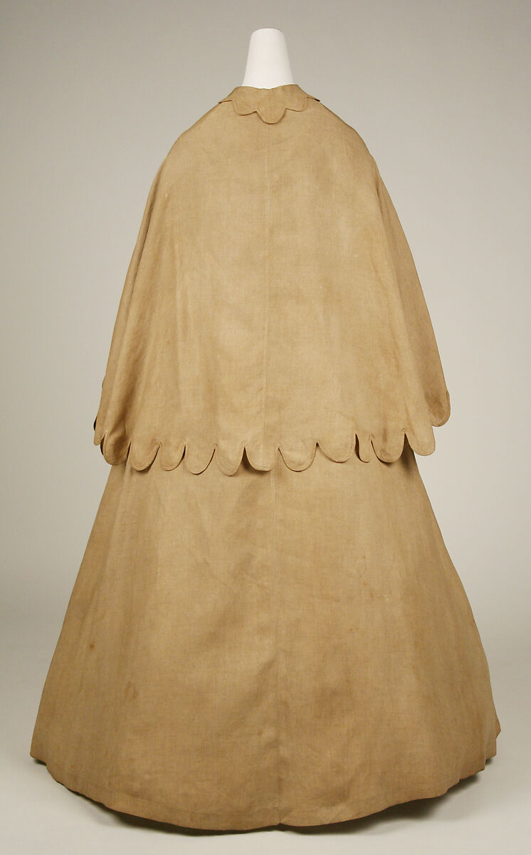 Duster, linen, American