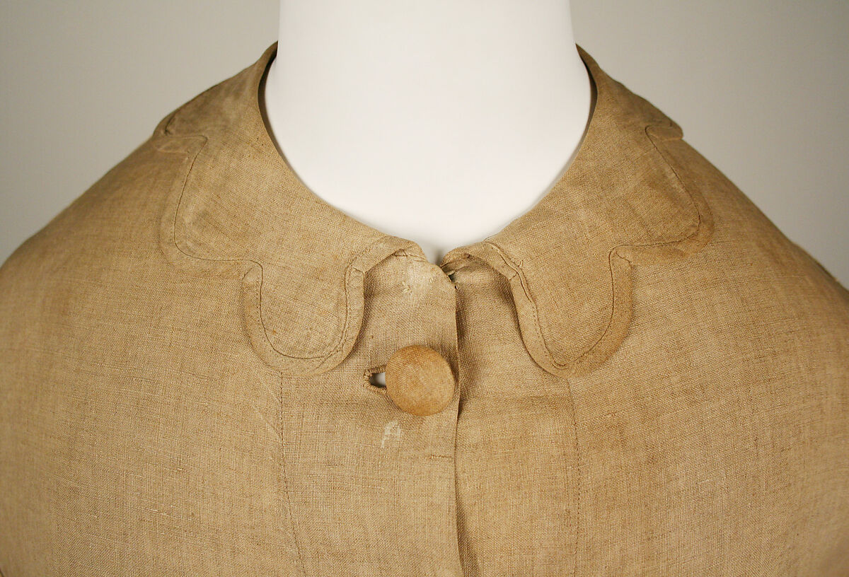 Duster, linen, American