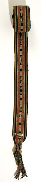 Ensemble, (a) wool, cotton, metal
(b) silk
(c) silk, bast fiber
(d) silk, fur, cotton, paper
(e, f) wool, cotton, leather
(g, h, i) cotton, wool
(j) cotton, bone, wood, metal, leather, Tibet
