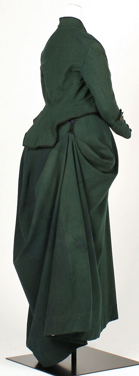 Riding habit, (a, b) wool, American