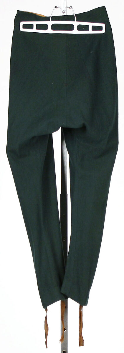 Riding habit, (a, b) wool, American