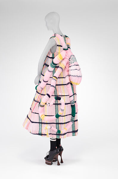 Ensemble, Thom Browne (American, born 1965), tulle, metal, cotton, plastic, wood, leather, American