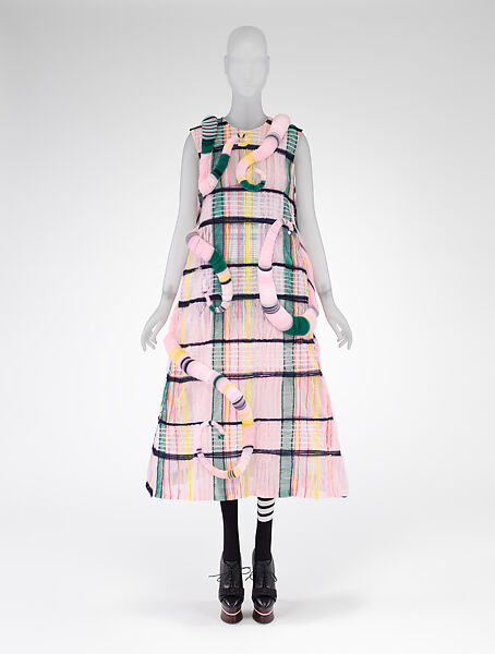 Ensemble, Thom Browne (American, born 1965), tulle, metal, cotton, plastic, wood, leather, American 