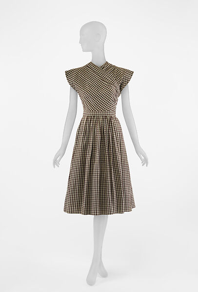 Dress, Claire McCardell (American, 1905–1958), Cotton, American