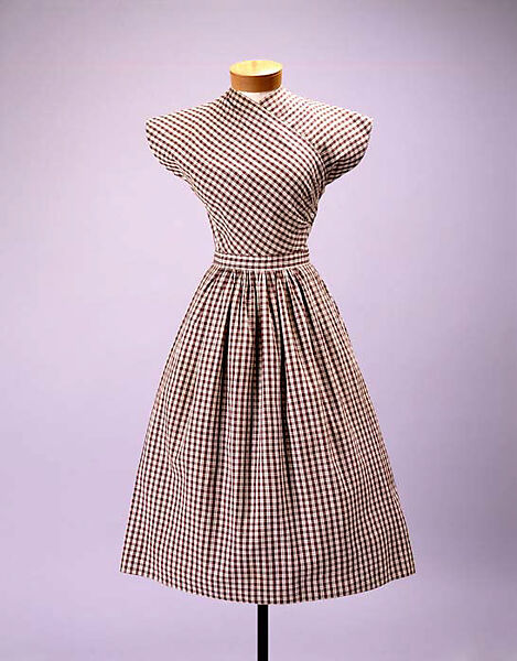 Dress, Claire McCardell (American, 1905–1958), Cotton, American